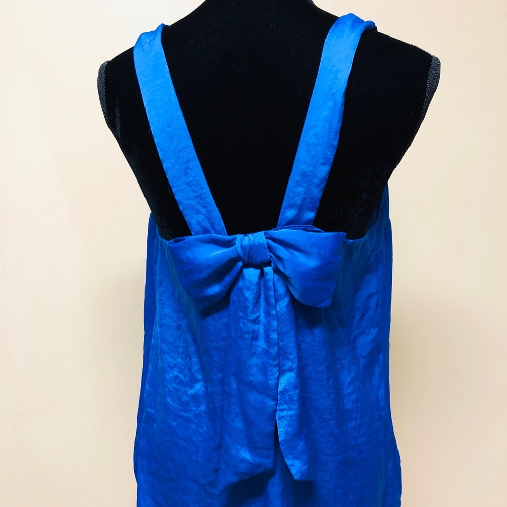 Candie’s blue blouse -E2